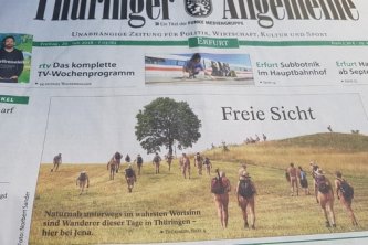 Juillet 2018 : Le Th&uuml;ringer Allgemeine Zeitung rapporte