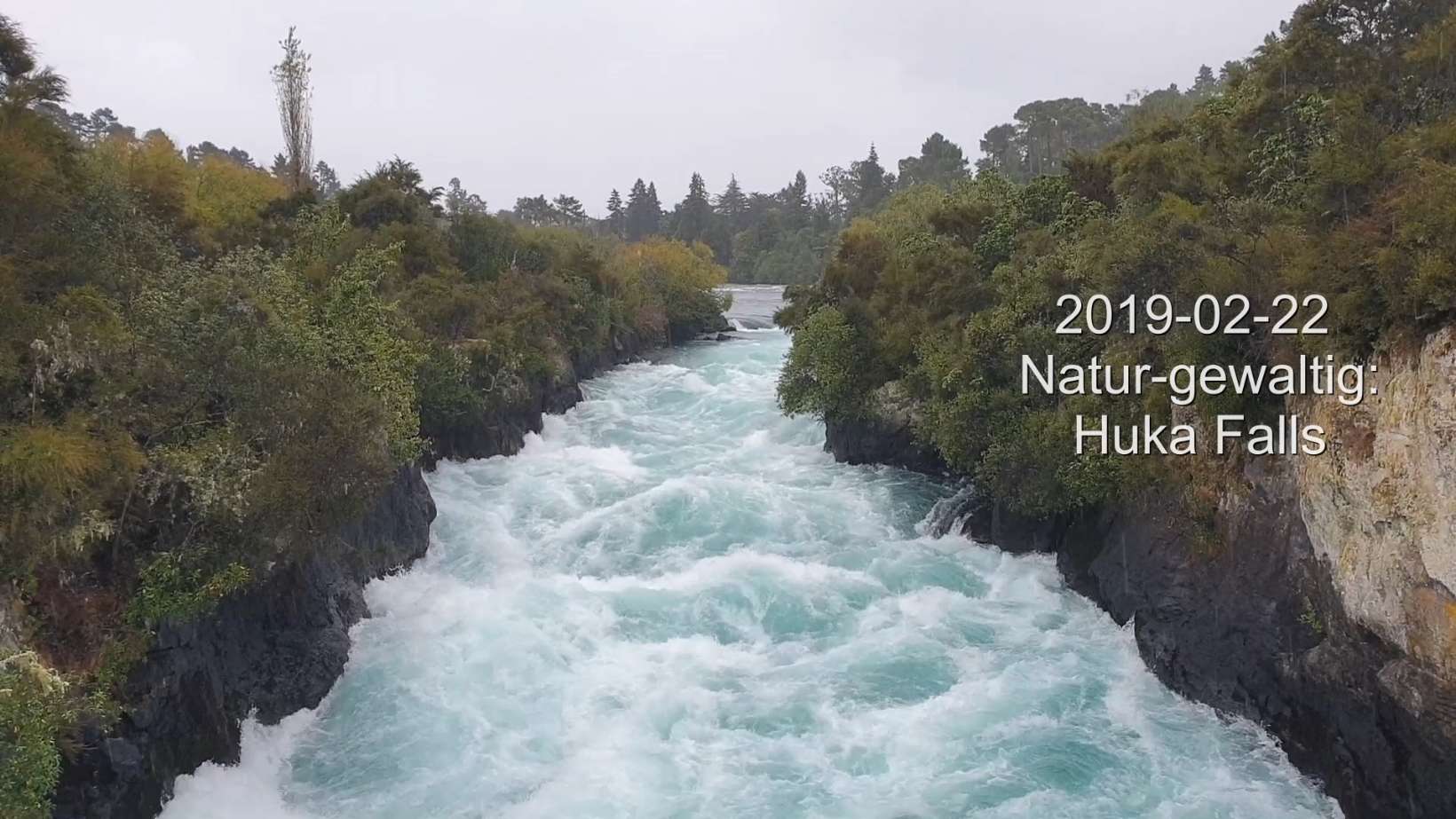 Nature puissante : L'eau – Huka Falls