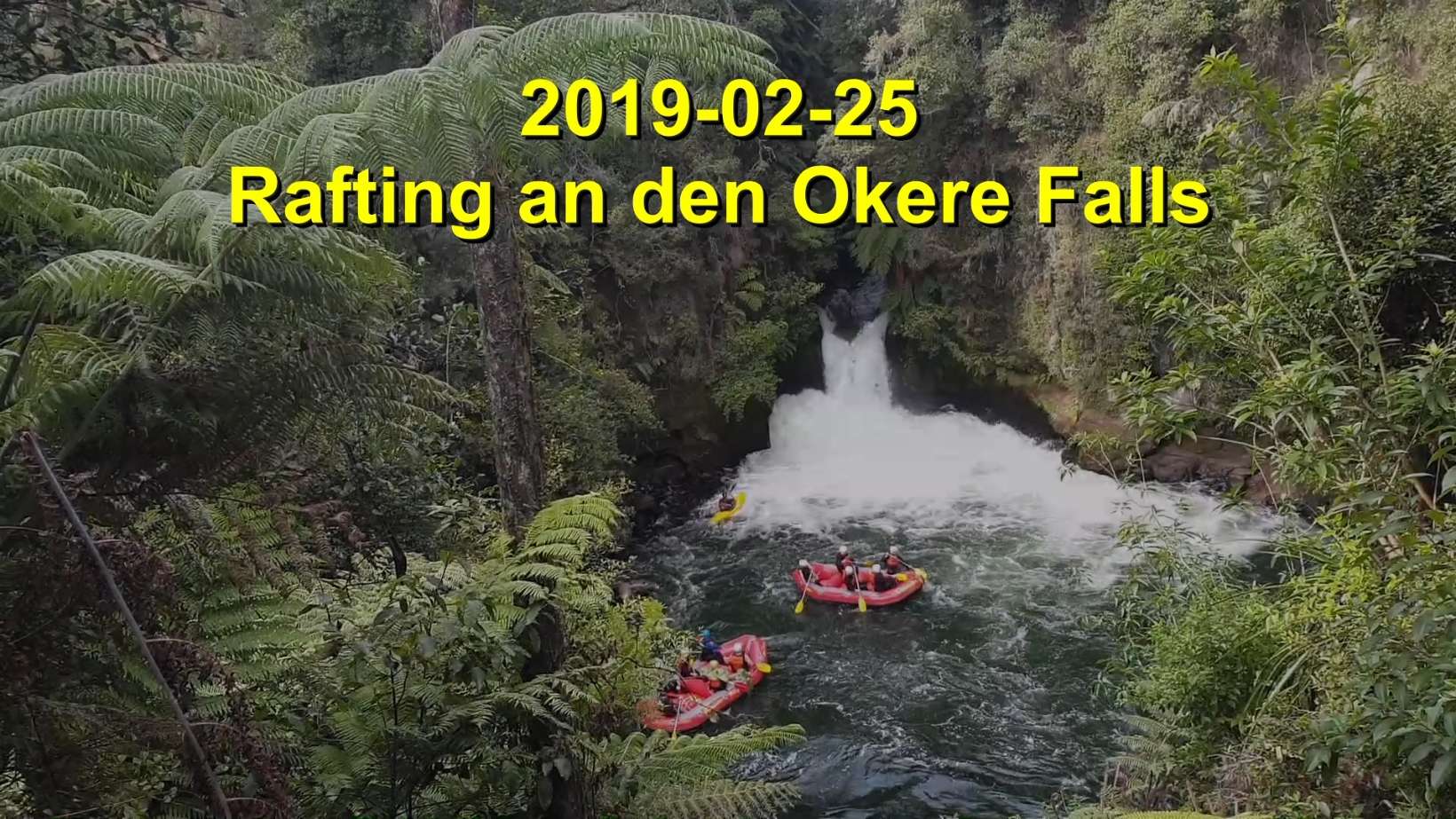Nature puissante : l'eau – Rafting sur les Okere Falls
