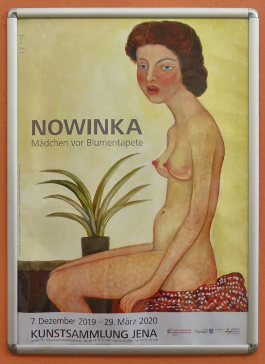 Jena - ville d'art: Nowinka Exposition dans la Kunstsammlung