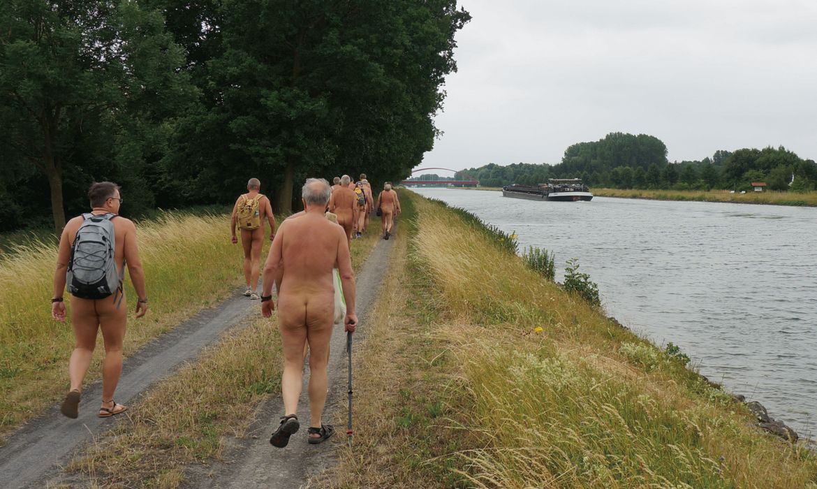 10/22 Randonnée nue dans le Münsterland 2017