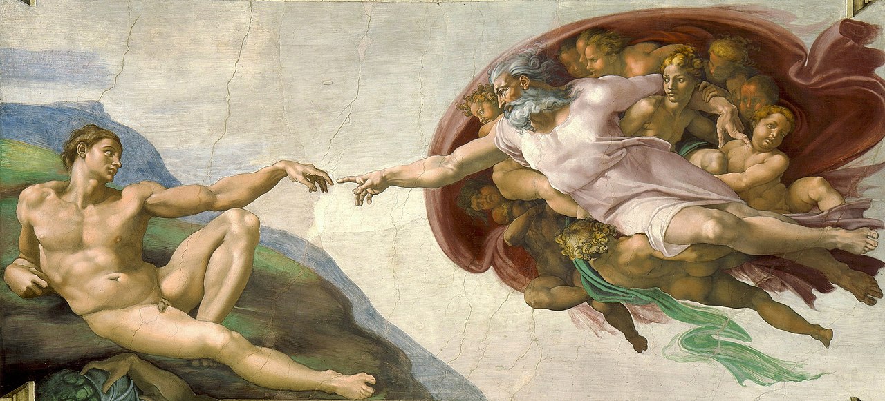 Michelangelo, Création d'Adam, env. 1511